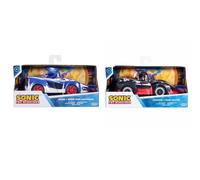 Jakks Pacific Sonic Customizable Vehicle With Removable Figure 2 Random Shipping Assorted 7 Cm Multicolore Enfants