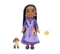 Jakks Pacific Wish Poupée Asha (38cm) Chantante avec Valentino et Star