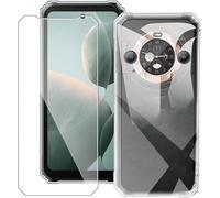 Jakn-2 En 1 Pour Blackview Bl9000 5g Coque Avec Film En Verre Trempé,Antichoc Silicone Tpu Fin Anti-Jaunissement Souple De Protection Étui Pour Blackview Bl9000 5g Transparent