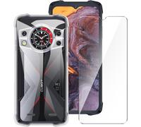Jakn-Coque Pour Cubot Kingkong 9 (6.58") + Verre Trempé Écran Film Protecteur - Transparent Souple Silicone Étui Protection Housse Tpu Case Cover