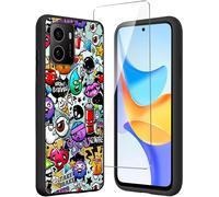 Jakn-Coque Pour Hmd Pulse/Plus/Pro (6.56"") Avec Verre Trempé - Étui Souple En Silicone Noir,Protection Tpu - Monster