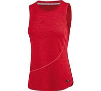 JAKO 6049 Active Basics Débardeur pour Femme Bleu chiné Taille 46 M Rouge chiné