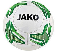 JAKO Ballon Match 2.0 Lightball, Blanc/Jaune Fluo/Noir, 3 (290 g)