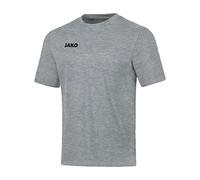 JAKO - Base De Tee-Shirt, Mixte, Gris Clair Chiné, M