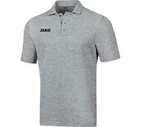JAKO – Polo Base – Mixte – Gris clair chiné – XL