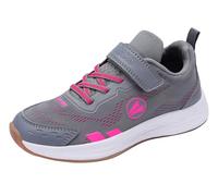JAKO Baskets J-TF Play Ev pour Fille, Ultimate Grey Neon Pink, 30 EU