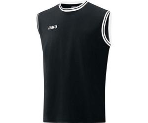 JAKO - Centre De Jersey 2.0, Mixte, Noir Et Blanc, 3XL