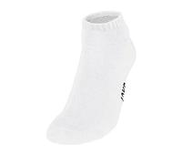 JAKO - Chaussettes Basic, Lot De 3, Mixte, Blanc, 35-38