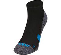 JAKO - Chaussettes Courtes D'Entraînement, Mixte, Noir, 35-38
