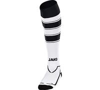 JAKO Chaussettes de Contention Celtic Bas Mixte, Multicolore (Blanc/Noir), 35-38
