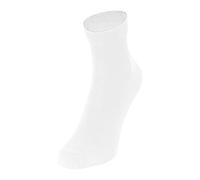 JAKO - Chaussettes De Loisirs Courtes, Lot De 3, Mixte, Blanc, 35-38