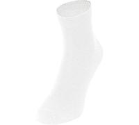 JAKO - Chaussettes De Loisirs Courtes, Lot De 3, Mixte, Blanc, 43-46