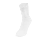 JAKO - Chaussettes De Sport Longues, Lot De 3, Mixte, Blanc, 35-38