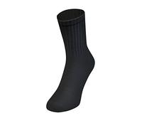 JAKO - Chaussettes De Sport Longues, Lot De 3, Mixte, Noir, 35-38