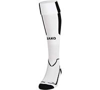 JAKO - Chaussettes Latium, Mixte, Blanc Noir, 35-38