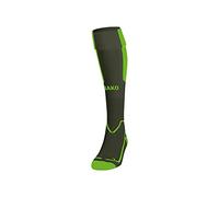 JAKO - Chaussettes Latium, Mixte, Kaki/Vert Fluo, 39-42
