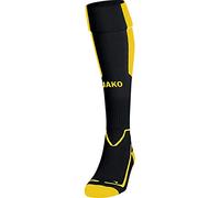 Jako Chaussettes Lazio, Mixte, Stutzenstrümpfe Lazio, (multicolore) Schwarz/Citro - 3 (35-38)