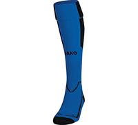 JAKO - Chaussettes Latium, Mixte, Royal Sport/Noir, 35-38