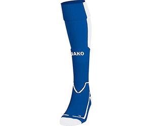 JAKO - Chaussettes Latium, Mixte, Sportroyal/Blanc, 31-34