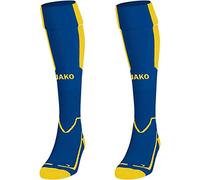 Jako Chaussettes Lazio, Mixte, Stutzenstrümpfe Lazio, (multicolore) Royal/Citro - 4 (39-42)