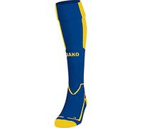 JAKO - Chaussettes Latium, Mixte, Sportroyal/Citro, 43-46