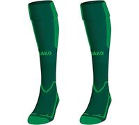 JAKO - Chaussettes Latium, Mixte, Vert/Vert Sport, 35-38