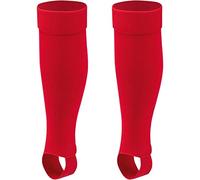 Jako Chaussettes de football Uni sans logo Rouge F01 L (Senior)