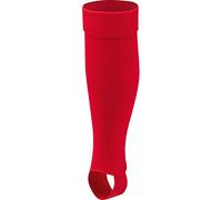 JAKO - Chaussettes Uni, Mixte, Rouge Sport, L