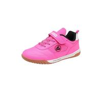 Jako Chaussures de Sport en Salle J-SH Winger Ev pour Fille, Rose Fluo, Noir de Jais, 36 EU