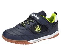 Jako Chaussures de Sport en Salle J-SH Winger Ev Unisexes pour Enfant, DK Navy Lime, 36 EU