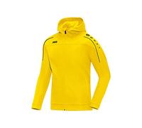 Jako Classico Sweatshirt à Capuche Femme, Jaune, 42