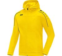 Jako Classico Sweatshirt à Capuche Femme, Jaune, 46