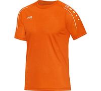 JAKO T-shirt Classique Mixte Orange fluo Taille 3XL