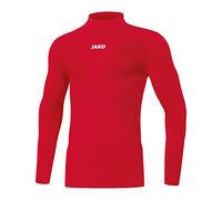 JAKO - Col Roulé Confort 2.0, Mixte, Rouge Sport, S