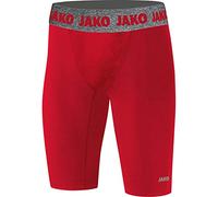 JAKO Short de Compression 2.0, Moulant, pour Homme, Rouge sport, XXL