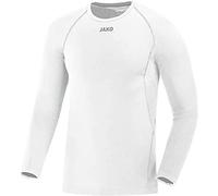JAKO - Compression Manches Longues 2.0, Mixte, Blanc, XL
