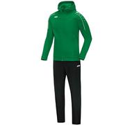 JAKO - Costume De Présentation Classico Avec Capuche, Mixte, Vert Sportif, XL