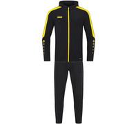 JAKO - Costume De Présentation De Puissance, Mixte, Noir/Citro, M
