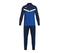 JAKO Survêtement en polyester pour enfant, bleu roi/marine, 128 cm