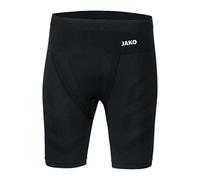 JAKO - Collant Court Confort 2.0, Mixte, Noir, L