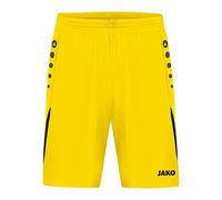 JAKO - Défi des Pantalons De Sport, Mixte, Citro/Noir, L