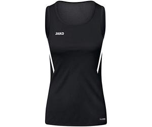 JAKO - Défi du Débardeur, Femme, Noir Et Blanc, 44