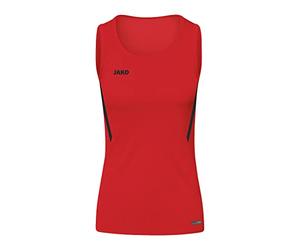 JAKO - Défi du Débardeur, Femme, Rouge Noir, 42