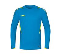 JAKO - Défi du Sweat-Shirt, Mixte Enfant, Jako Bleu/Jaune Fluo, 116