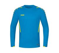 JAKO - Défi du Sweat-Shirt, Mixte Enfant, Jako Bleu/Jaune Fluo, 140