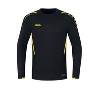 JAKO - Défi du Sweat-Shirt, Mixte Enfant, Noir/Citro, 116