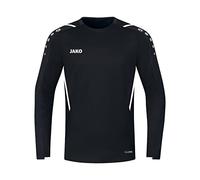JAKO - Défi du Sweat-Shirt, Mixte Enfant, Noir Et Blanc, 128