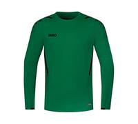 JAKO - Défi du Sweat-Shirt, Mixte Enfant, Vert Sport/Noir, 140