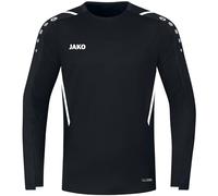 JAKO - Défi du Sweat-Shirt, Mixte, Noir Et Blanc, M
