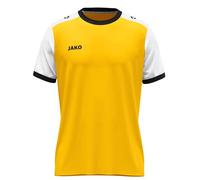 JAKO Dynamic Maillot à Manches Courtes pour Femme Jaune/Blanc/Noir Taille S